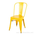 Outdoor Metal Bamboo Banquet Dining Chair